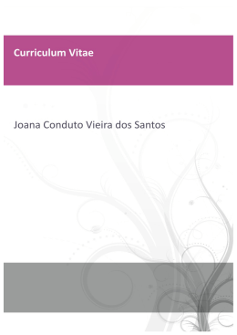 curriculum vitae