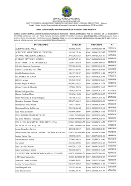 Edital de Notificação 03 - Ibama Maraba PA 25-04-2014