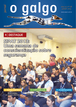 sIPAT 2013: Uma semana de conscientização sobre