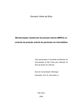 Giovanio Vieira da Silva - Biblioteca Digital de Teses e Dissertações