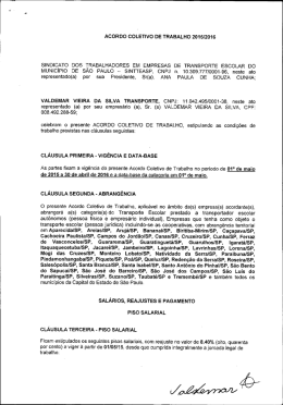 VALDEMAR VIEIRA DA SILVA TRANSPORTE