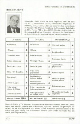 QUEM Fol QUEM NA CoNsrlrulNrE VIEIRA DA SILVA