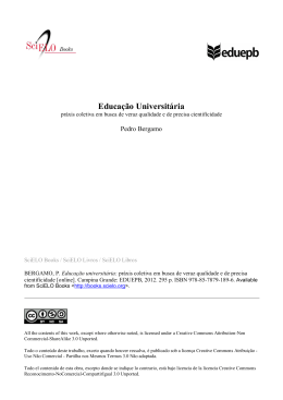 3. Educa&ccedil;&atilde;o universit&aacute;ria: pr&aacute;xis coletiva em busca