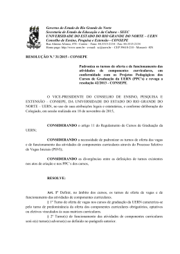Resolu&ccedil;&atilde;ao 31/2015-CONSEPE