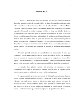 INTRODU&Ccedil;&Atilde;O