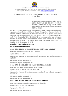 edital n&ordm; 09/2012/20&ordf;ze de designa&ccedil;&atilde;o de locais de vota&ccedil;&atilde;o