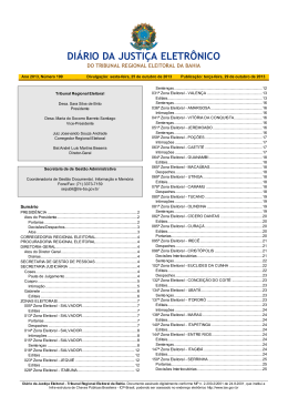 di&aacute;rio da justi&ccedil;a eletr&ocirc;nico