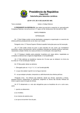 Eleitoral - Jurisite