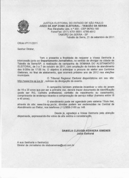 TABO&Atilde;O DA SERRA Rua Ellzabetta Lips, n.&deg; 303