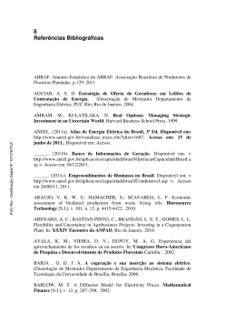 8 Refer&ecirc;ncias Bibliogr&aacute;ficas