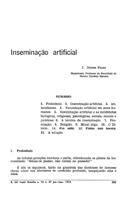 insemina&ccedil;&atilde;o artificial
