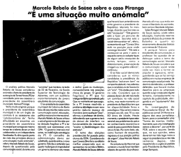 "E uma situa&ccedil;&atilde;o muito an&oacute;mala&rdquo;