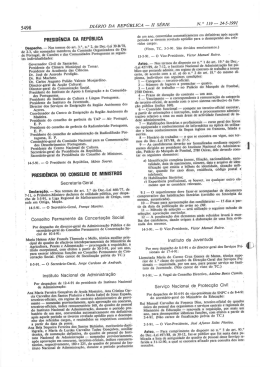 Despacho de 14/05/91. D.R. II S&eacute;rie, n.&ordm; 119, de 1991-05-24