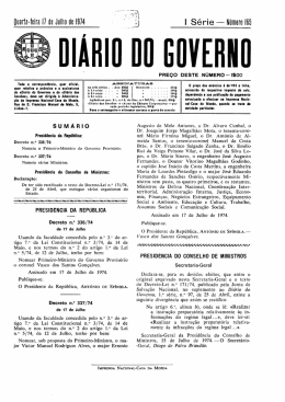 Decreto n.º 337/74