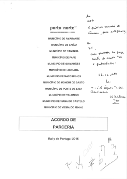 ANEXO - Protocolo Turismo Porto e Norte
