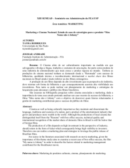 XIII SEMEAD &ndash; Semin&aacute;rio em Administra&ccedil;&atilde;o da FEA/USP
