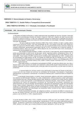 Dimens&atilde;o Democratiza&ccedil;&atilde;o do Estado e Governan&ccedil;a