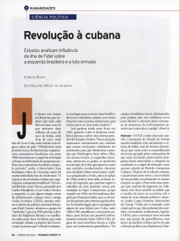 Revolução à cubana - Revista Pesquisa FAPESP