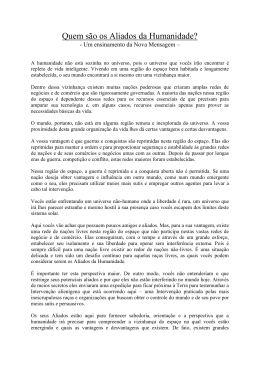 Quem s&atilde;o os Aliados da Humanidade em PDF