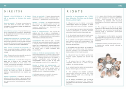Direitos e Deveres - Unidade Local de Saúde de Castelo Branco