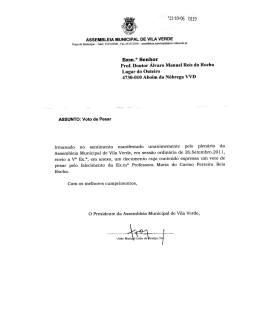 ASSEMBLEIA MUNICIPAL DE VILA VERDE