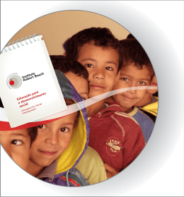 Detalhes sobre o Instituto Robert Bosch, seus projetos e sua