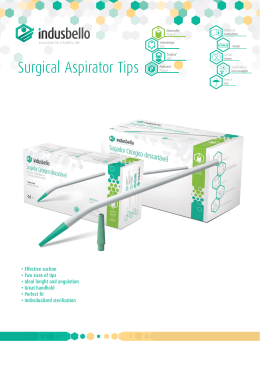 Surgical Aspirator Tips