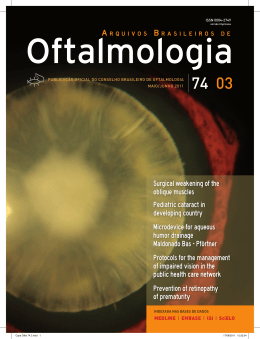 Surgical weakening of the oblique muscles Pediatric cataract