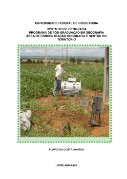 UNIVERSIDADE FEDERAL DE UBERLANDIA INSTITUTO