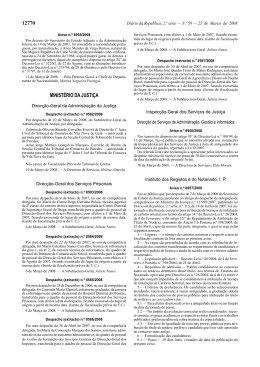 Aviso n.º 8957/2008 - Ordem dos Notários