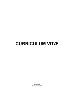 CURRICULUM VITÆ - copelabs