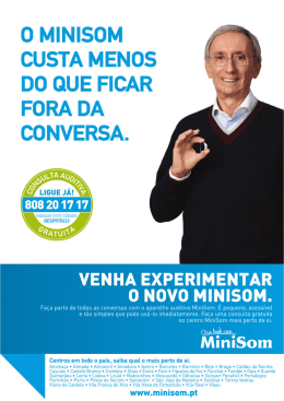 0 MINISOM - Clube NOVO BANCO