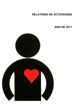 Relatório de Actividades 2011 - Fundação Portuguesa Cardiologia