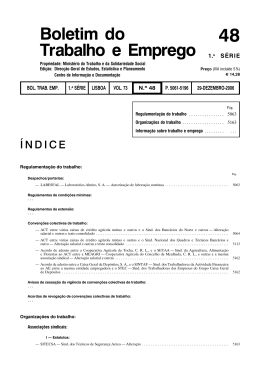 BTE I 48 - Boletim do Trabalho e Emprego