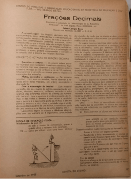 1958 - set - frações decimais