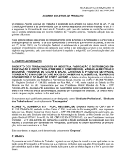 Proposta 0116/06 - Sindicato dos Trabalhadores na Ind. de