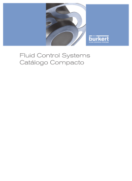 Fluid Control Systems Catálogo Compacto