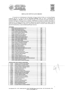 f As - Governo Municipal de &Aacute;guas Lindas de Goi&aacute;s