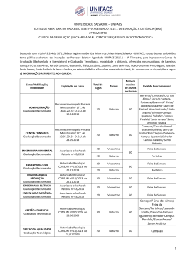 Edital EAD NACIONAL E SEMIPRESENCIAL