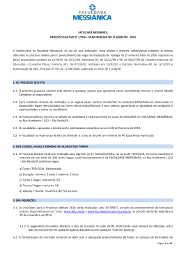 Edital Nº 1/2014