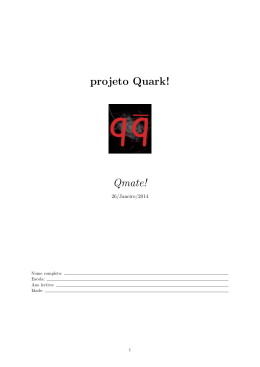 projeto Quark! Qmate!
