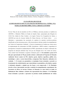 2014-12-17-Reuniao TCAS - REGIAO METROPOLITANA