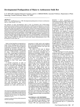 view article - American Phytopathological Society