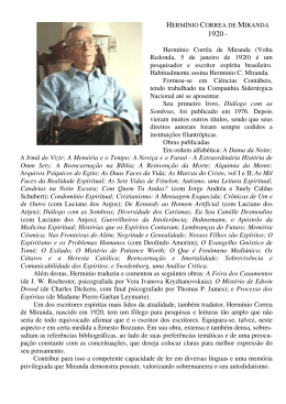 Hermínio Corrêa de Miranda (Volta Redonda, 5 de janeiro de 1920