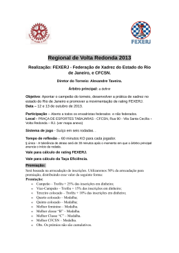 Regional de Volta Redonda 2013