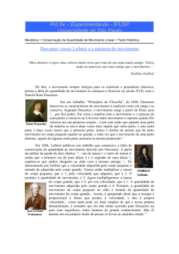 Texto Historico Descartes versus Leibniz
