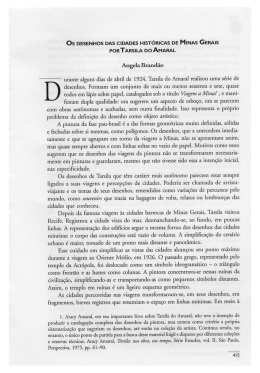 Os desenhos das cidades históricas de Minas Gerais por