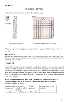 produtos notaveis