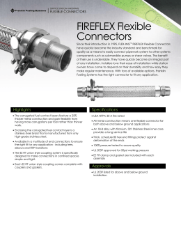 FIREFLEX Flexible Connectors