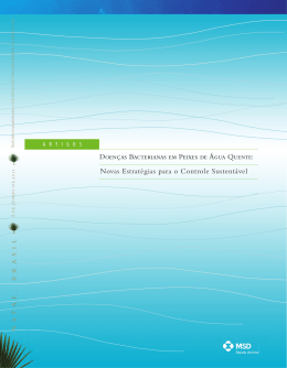 Doen&ccedil;as Bacterianas em Peixes de &Aacute;gua Quente